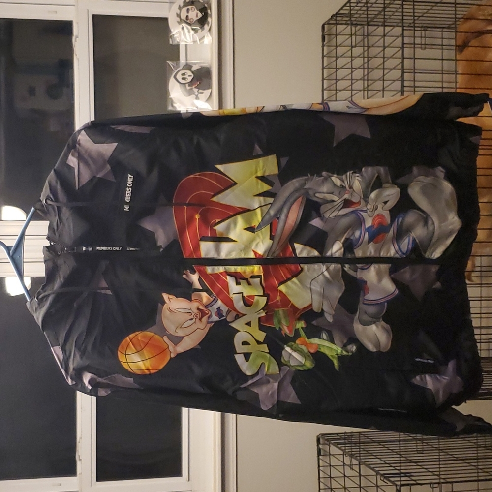 Tune Squad Members Only windbreaker